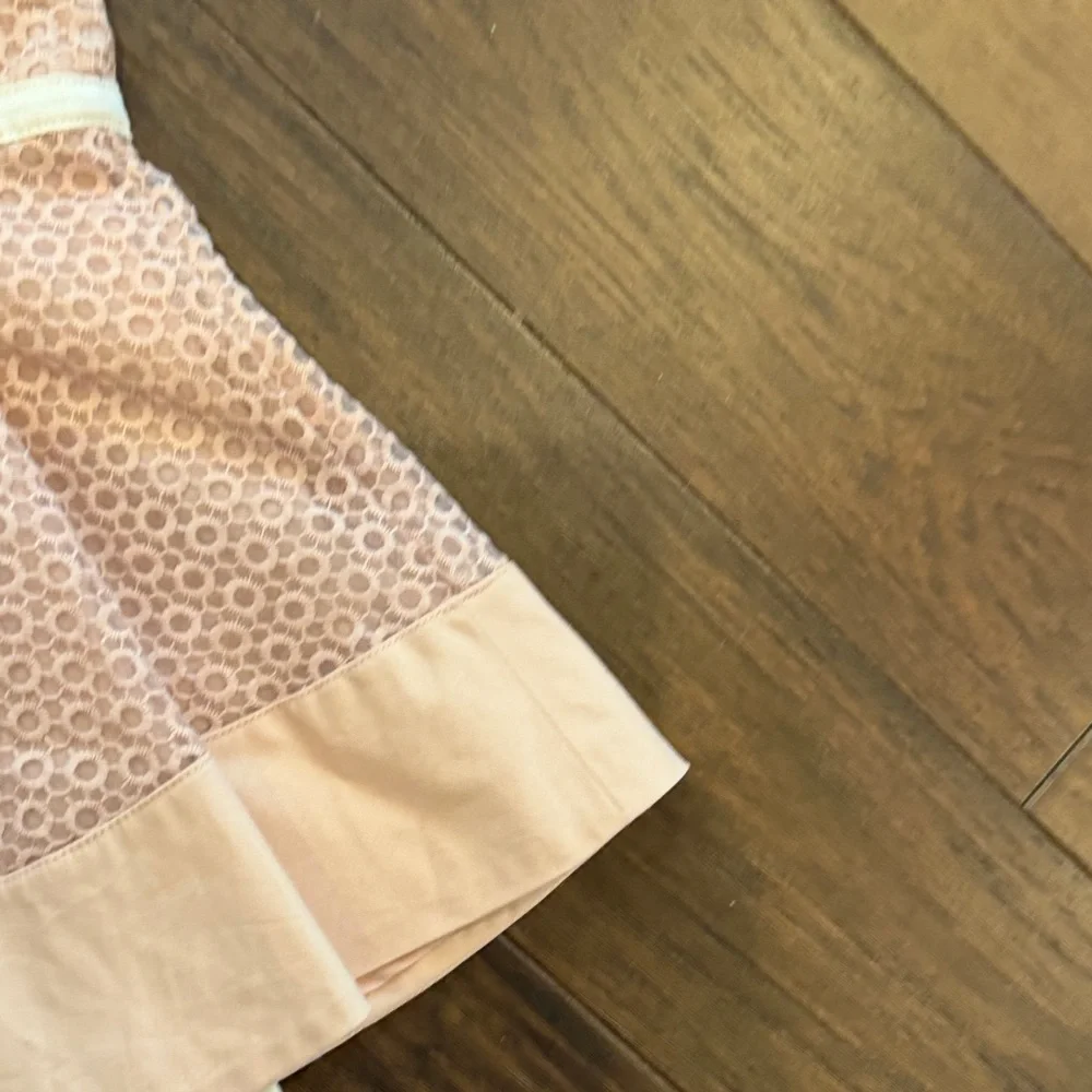 Catherine Maladrino Pink and Cream Kids Dress Set Size 2T NWT C8-005